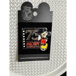 75 years with Mickey Mouse authentic Disney pin